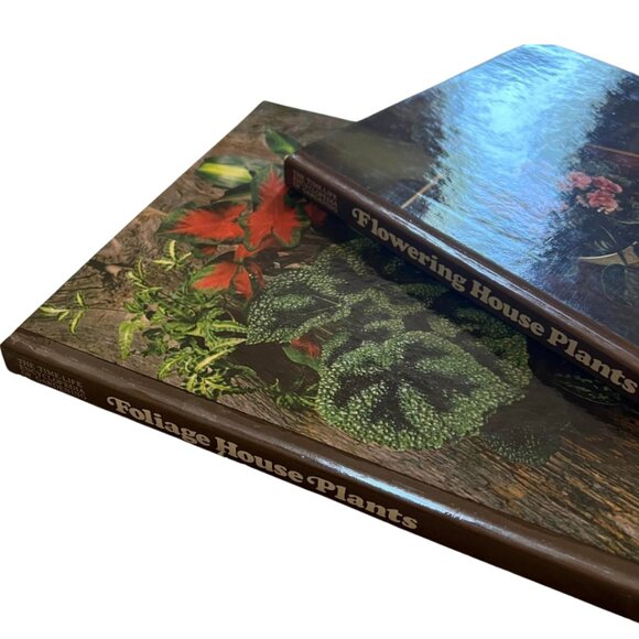 Vintage Accents Vintage 7s Time Life Flowering Foliage House Plants